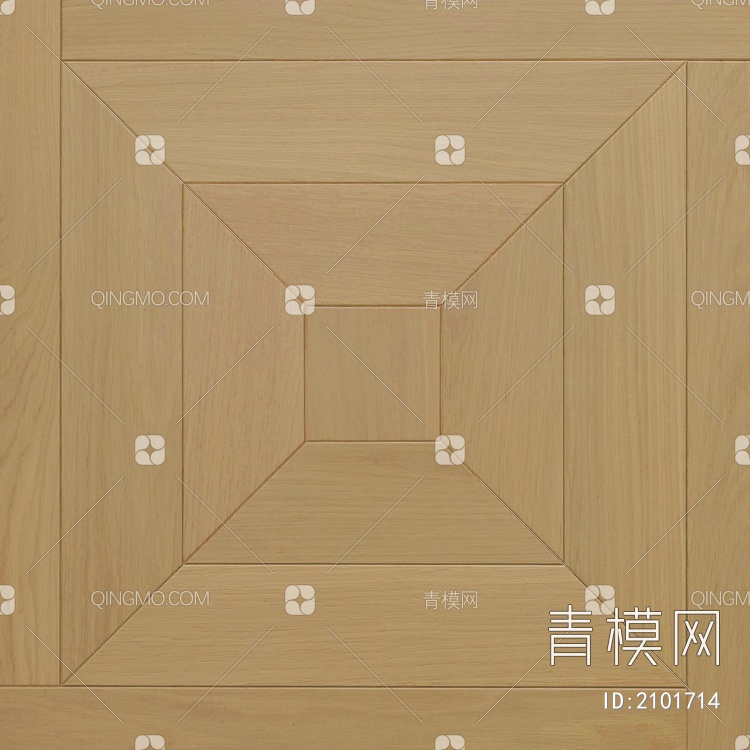 现代美式图案拼花木地板 (贴图下载【ID:2101714】