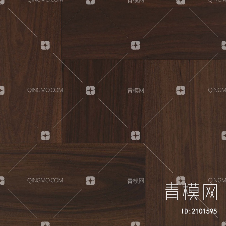 现代美式图案拼花木地板 (贴图下载【ID:2101595】