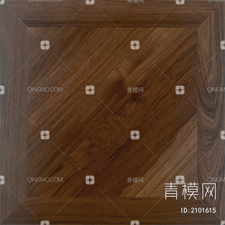 现代美式图案拼花木地板 (贴图下载【ID:2101615】
