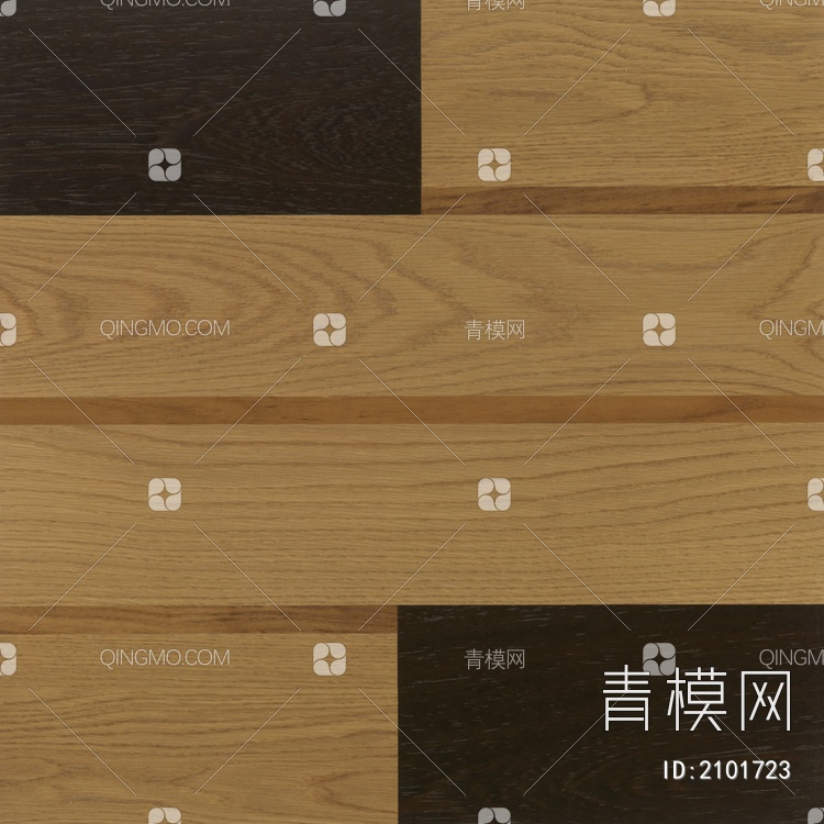 现代美式图案拼花木地板 (贴图下载【ID:2101723】