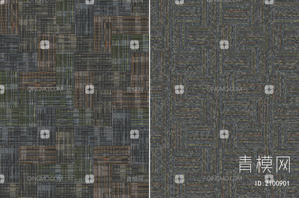 现代办公地毯方毯块毯贴图下载【ID:2100901】