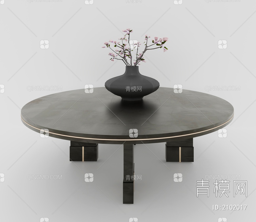 圆桌 装饰桌子3D模型下载【ID:2102017】