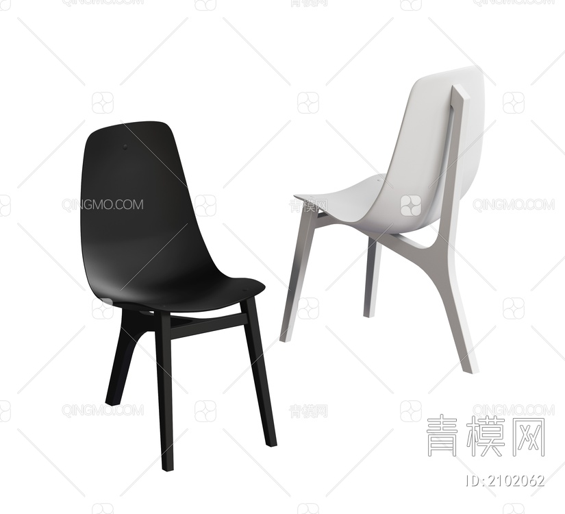 单椅3D模型下载【ID:2102062】