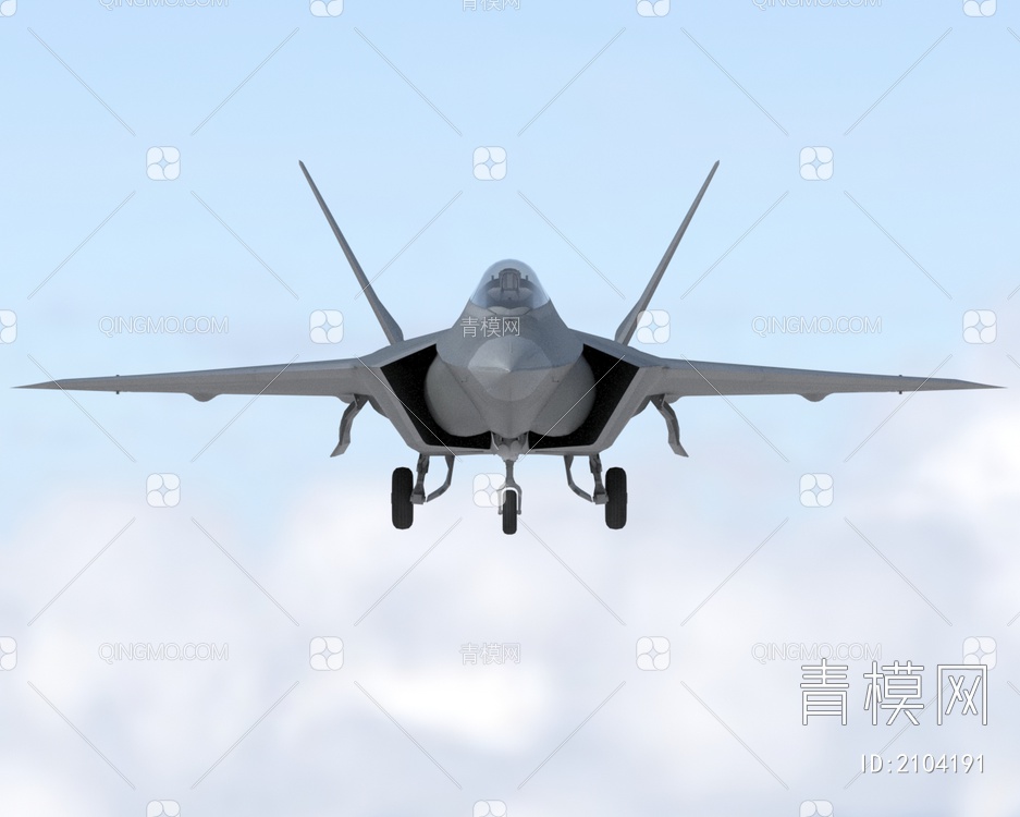 美国空军FB22轰炸机4套涂装3D模型下载【ID:2104191】