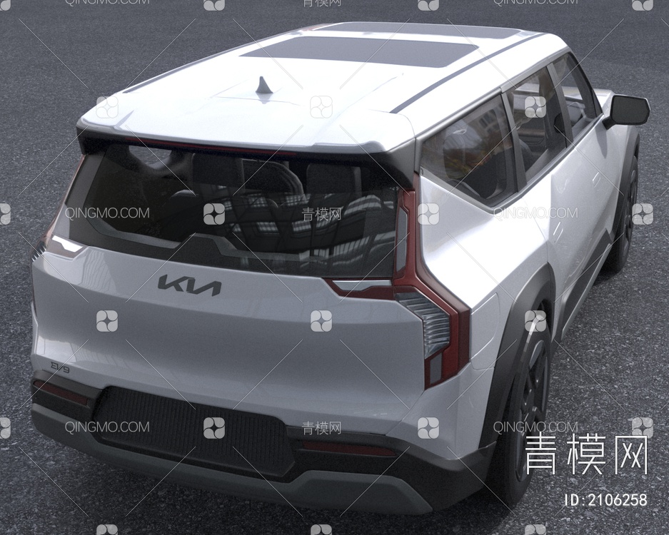 起亚EV9汽车3D模型下载【ID:2106258】