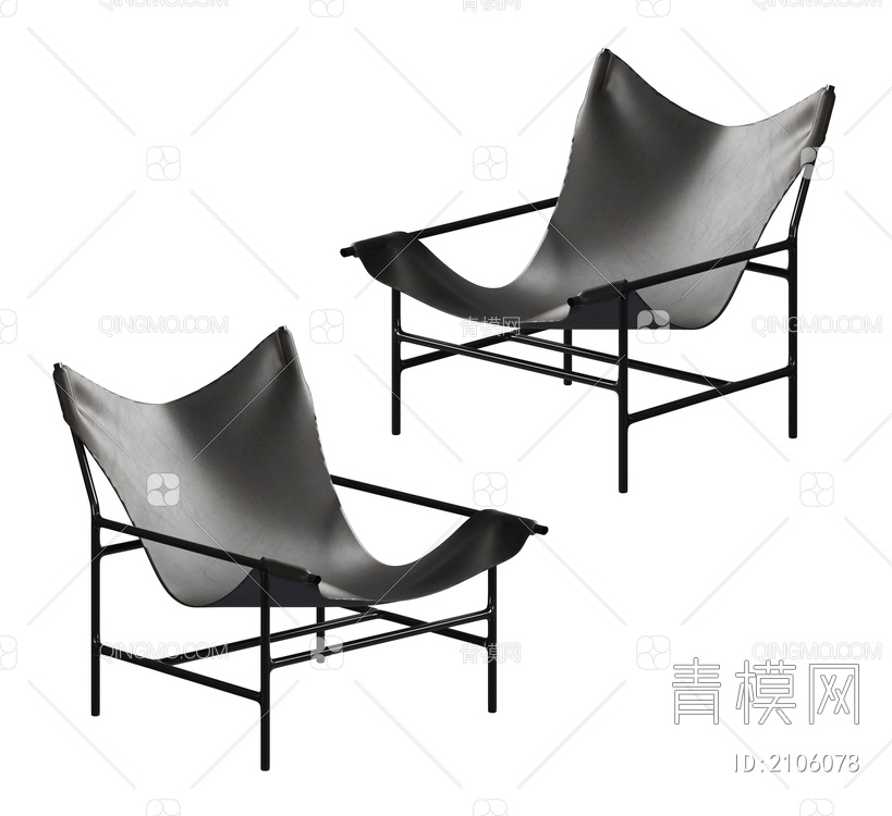 单椅3D模型下载【ID:2106078】
