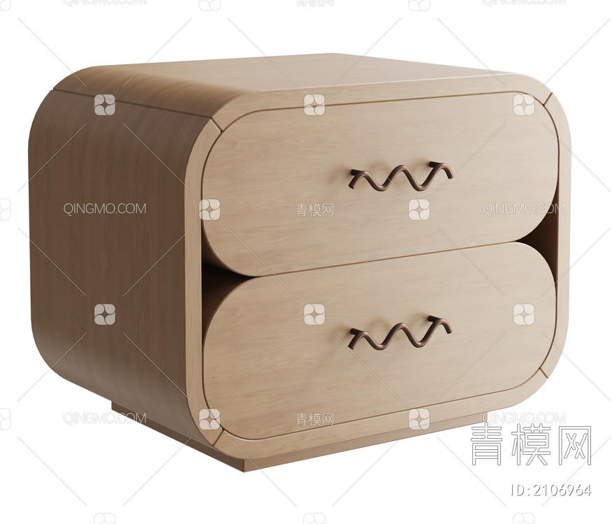 Poliform床头柜3D模型下载【ID:2106964】