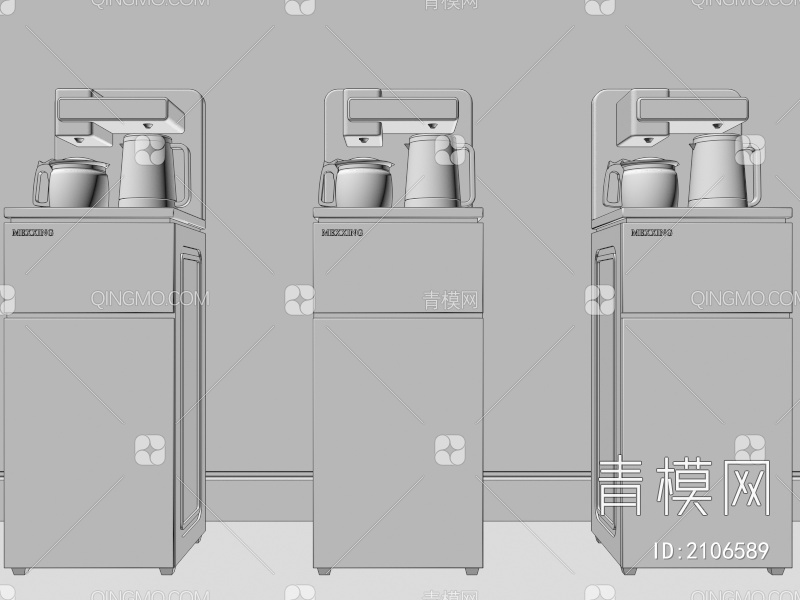 智能饮水机3D模型下载【ID:2106589】