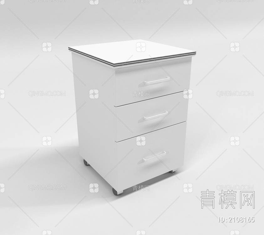 文件柜 柜子3D模型下载【ID:2108165】