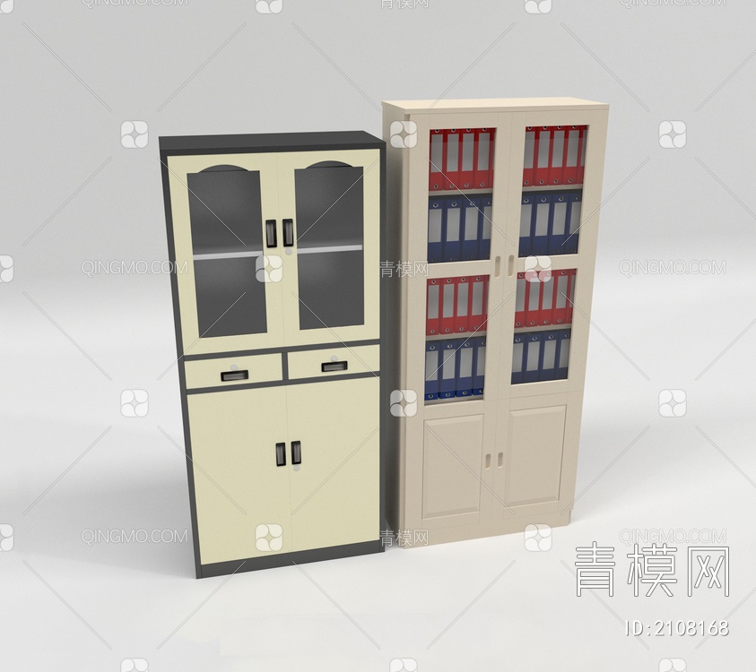 文件柜 柜子3D模型下载【ID:2108168】