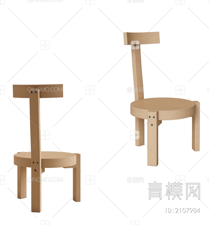 儿童椅 座椅3D模型下载【ID:2107984】