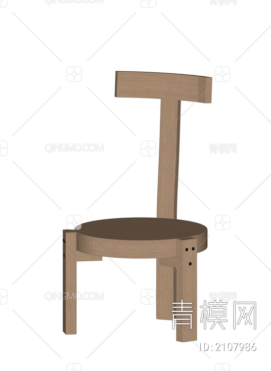 儿童椅 座椅SU模型下载【ID:2107986】