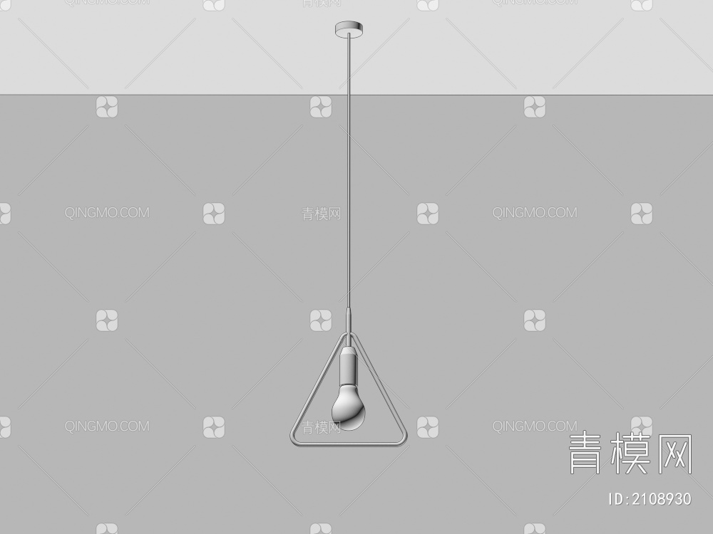灯具，铁艺吊灯，吊灯，装饰吊灯3D模型下载【ID:2108930】