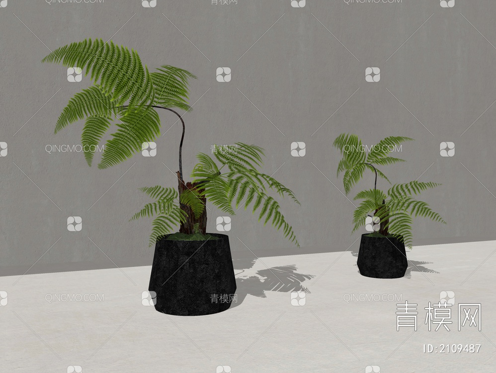 景观植物SU模型下载【ID:2109487】