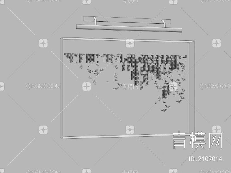 地图装饰挂件3D模型下载【ID:2109014】