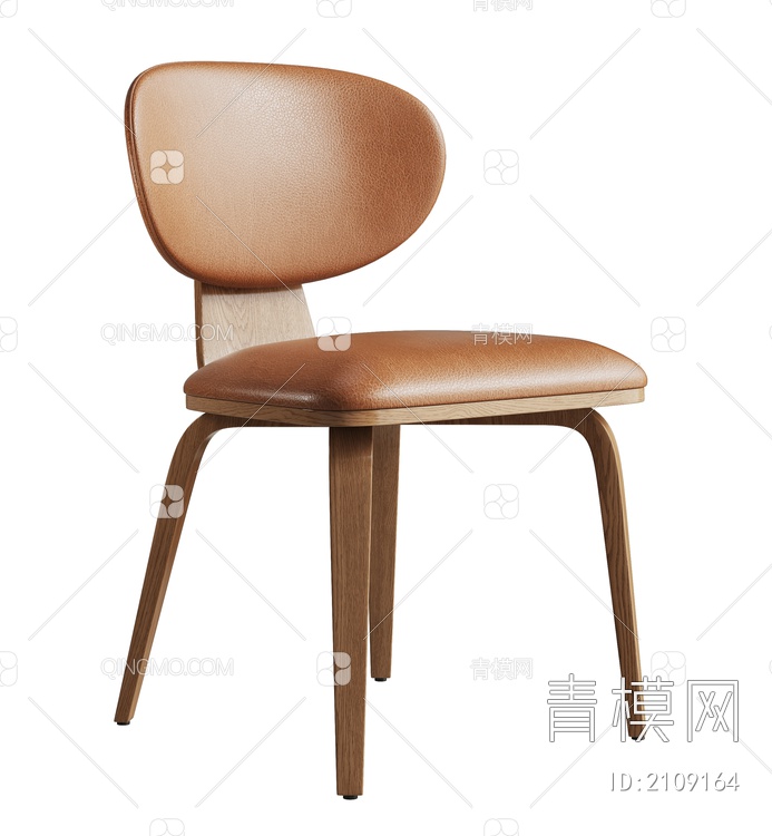餐椅3D模型下载【ID:2109164】