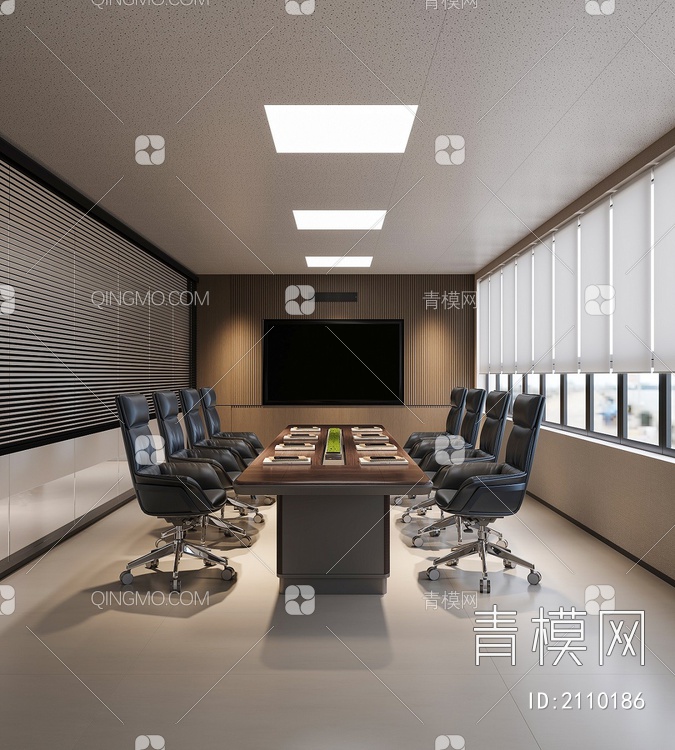 会议室3D模型下载【ID:2110186】