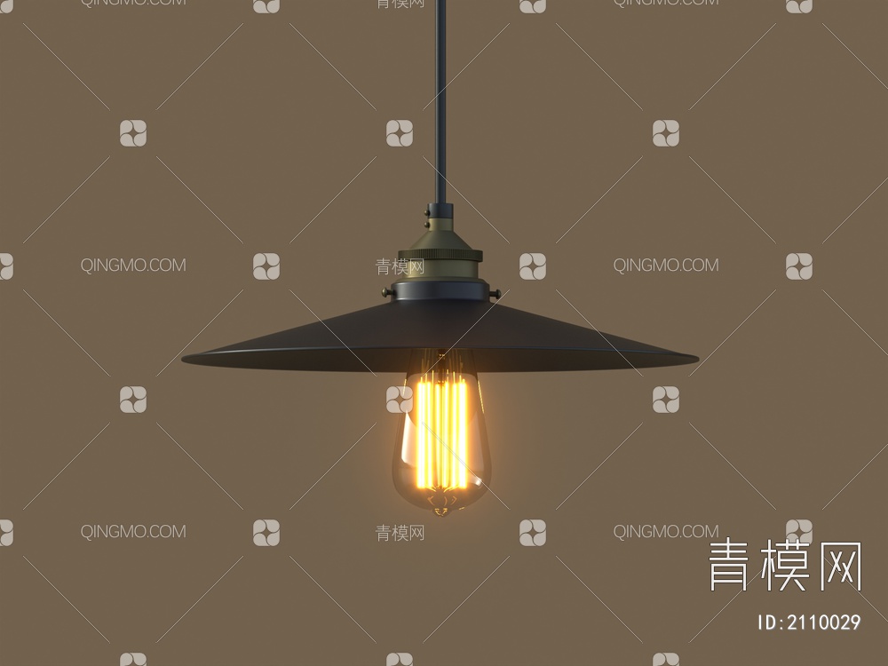吊灯，吊灯，装饰灯具3D模型下载【ID:2110029】