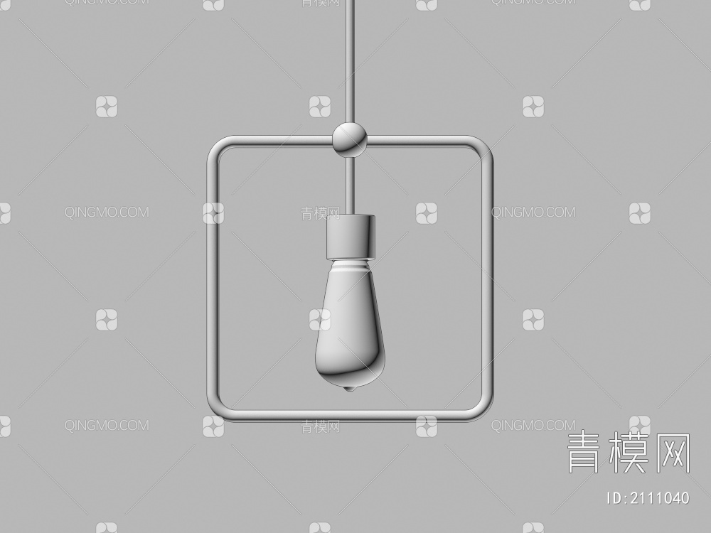 吊灯，灯具，装饰灯3D模型下载【ID:2111040】