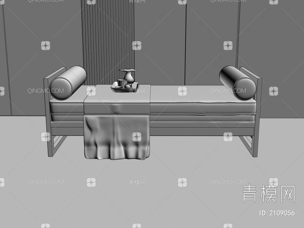 休闲沙发3D模型下载【ID:2109056】