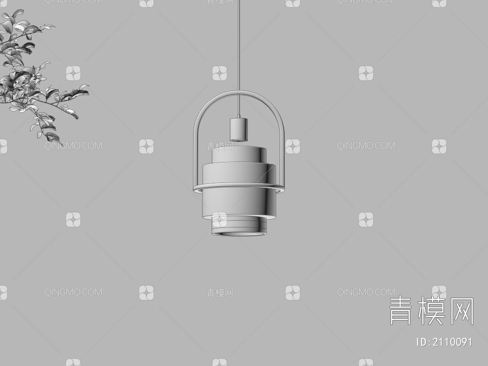 吊灯，灯具，装饰灯3D模型下载【ID:2110091】