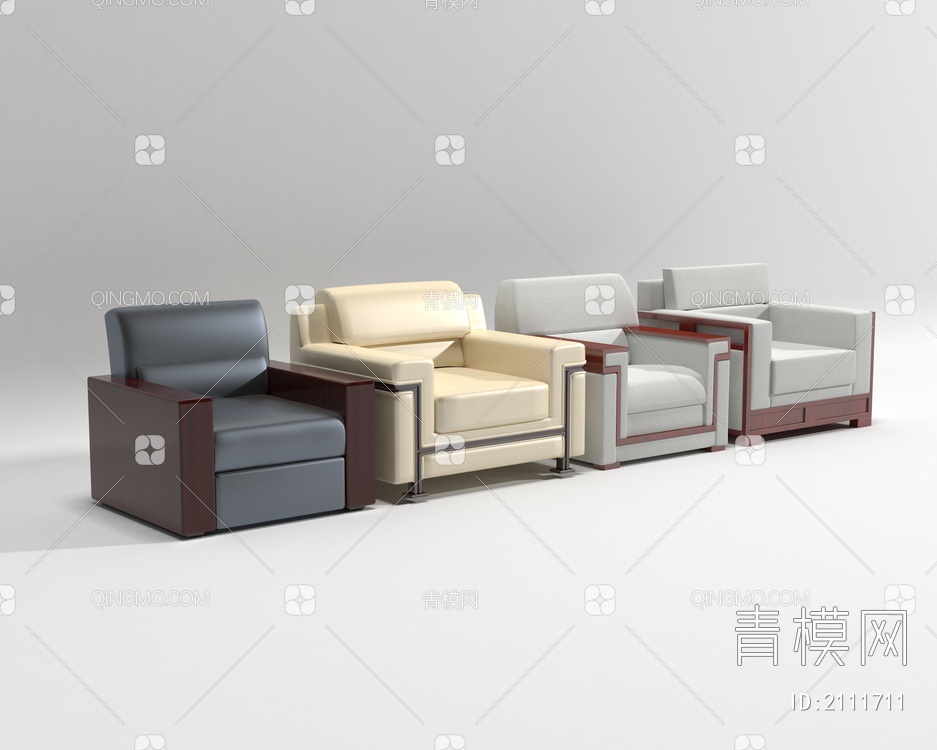 沙发 组合沙发 休闲沙发3D模型下载【ID:2111711】