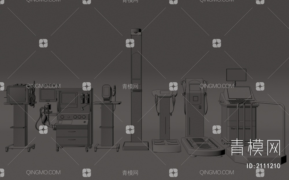 医疗美容器材3D模型下载【ID:2111210】