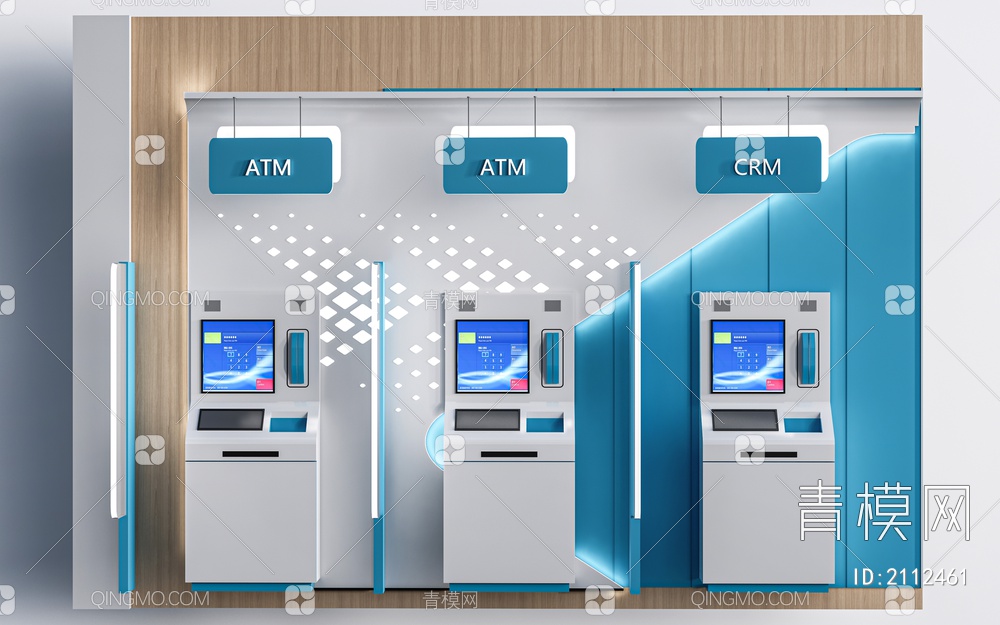 ATM机SU模型下载【ID:2112461】