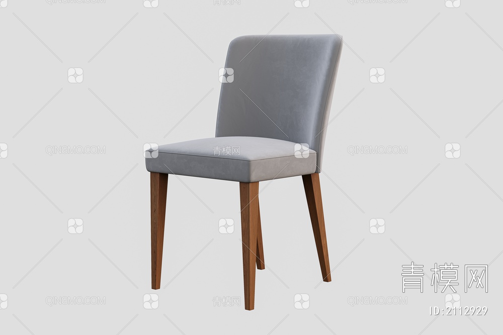 单椅 椅子 休闲椅 书桌椅 书椅 餐椅  酒店椅子3D模型下载【ID:2112929】