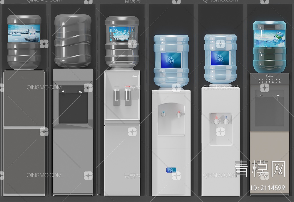 家用电器 饮水机3D模型下载【ID:2114599】