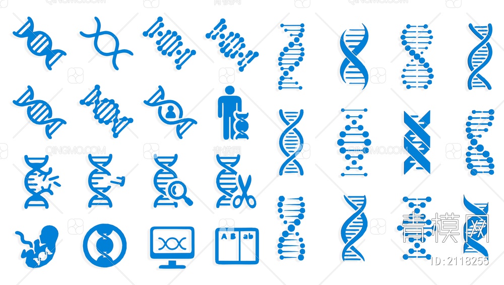 基因图标SU模型下载【ID:2118255】