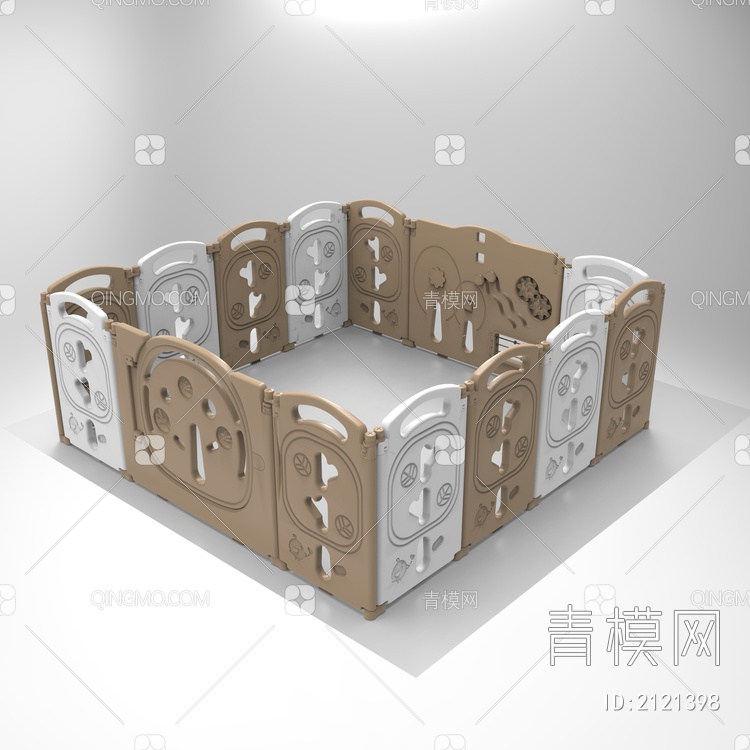 儿童围栏3D模型下载【ID:2121398】