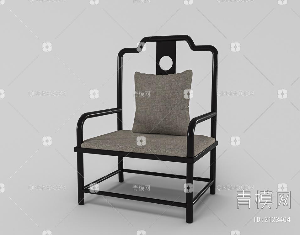 单椅3D模型下载【ID:2123404】