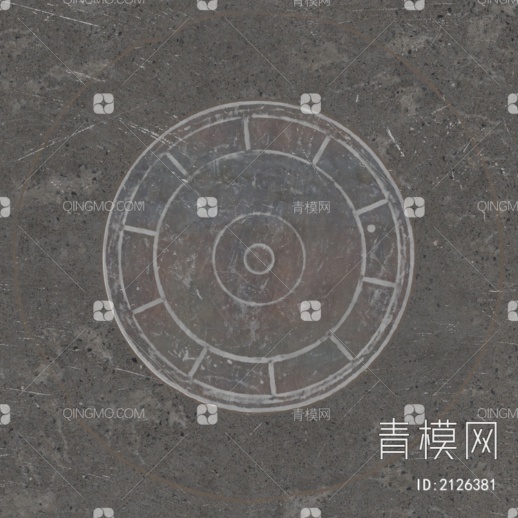 井盖贴图下载【ID:2126381】