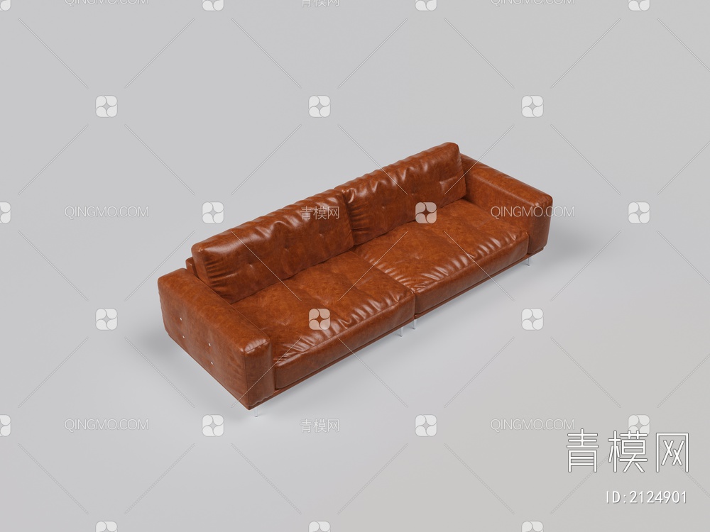 豆腐块沙发 久伴沙发3D模型下载【ID:2124901】