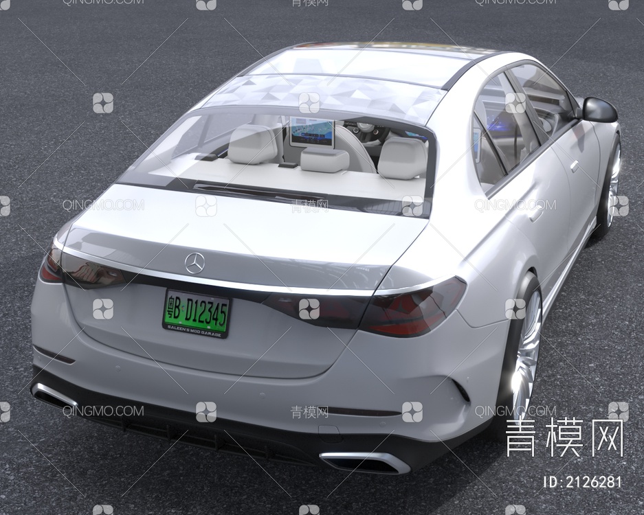 2024款奔驰梅赛德斯EClass3D模型下载【ID:2126281】
