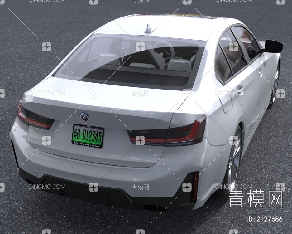 2023款宝马G20330i汽车3D模型下载【ID:2127686】