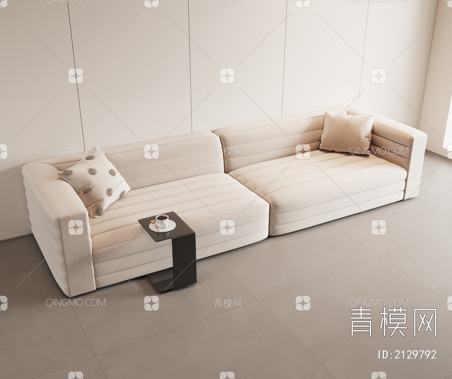 多人沙发3D模型下载【ID:2129792】