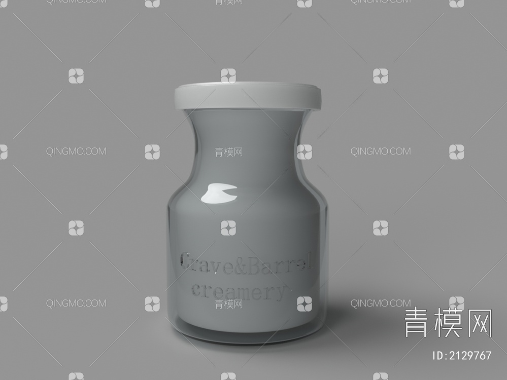 酸奶瓶 酸奶3D模型下载【ID:2129767】