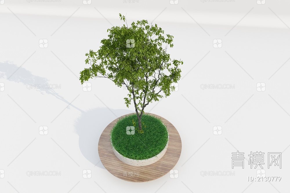 树池3D模型下载【ID:2130779】