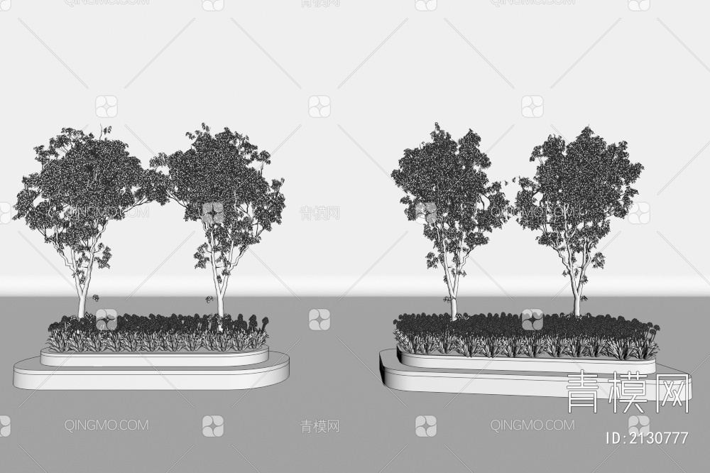 树池3D模型下载【ID:2130777】