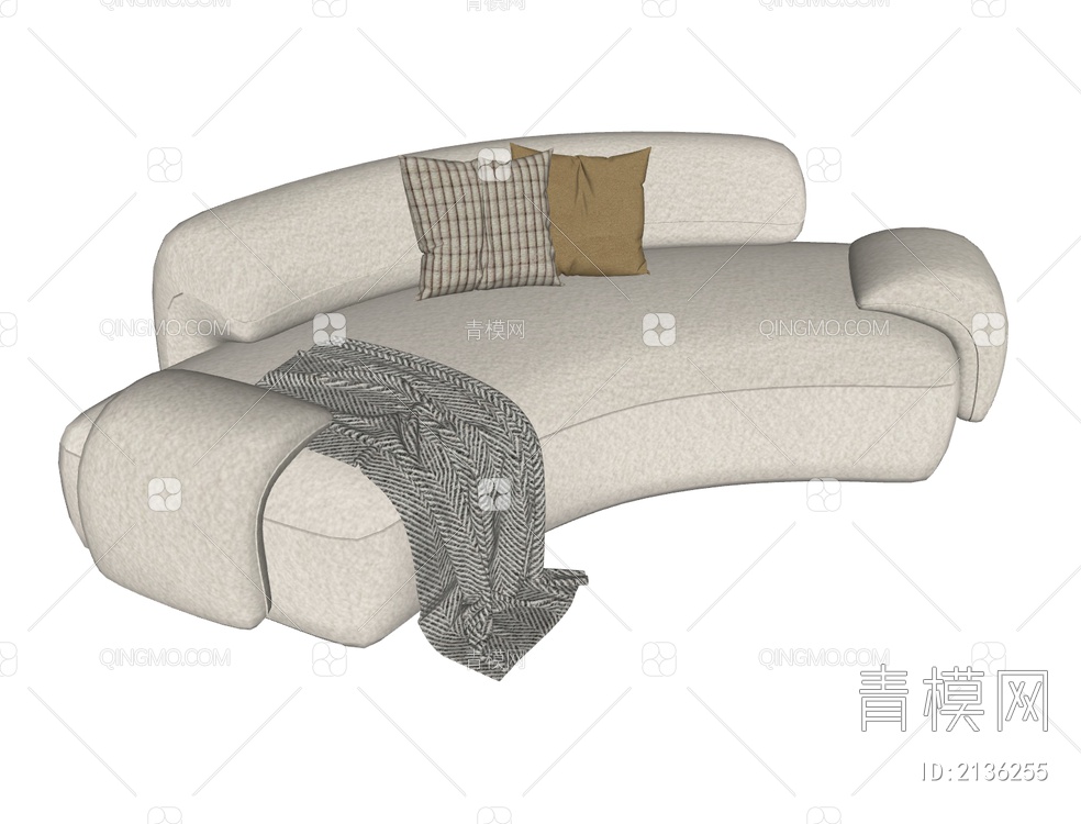 Collection 异形沙发SU模型下载【ID:2136255】