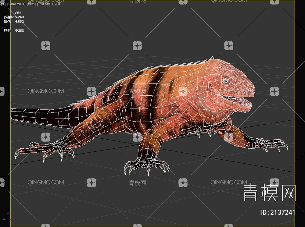 加拉巴戈海鬣蜥鬣蜥科动物3D模型下载【ID:2137241】