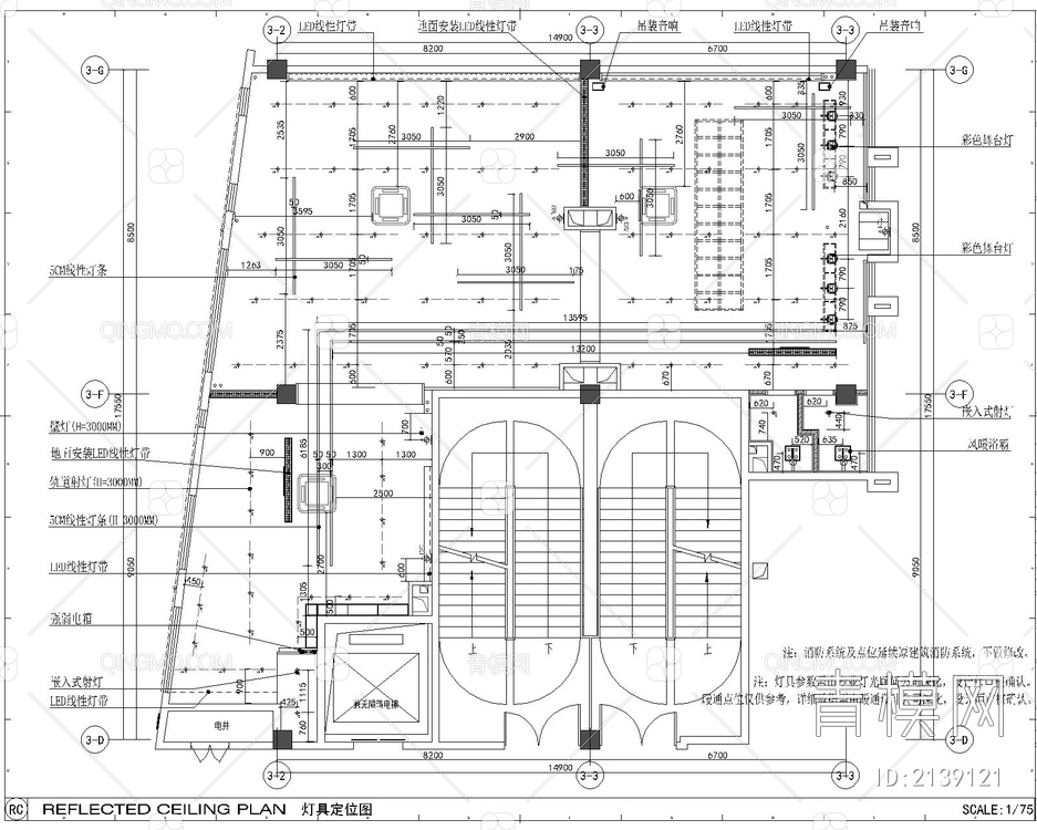 健身房CAD+效果科+SU+PPT方案【ID:2139121】