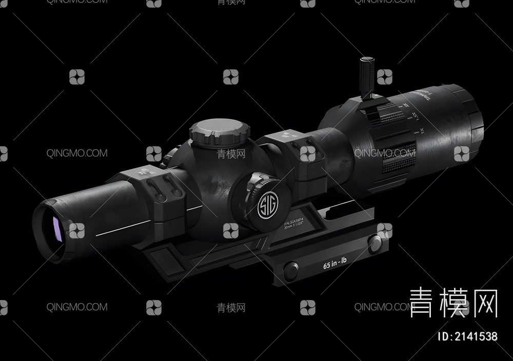 坦克望远镜3D模型下载【ID:2141538】