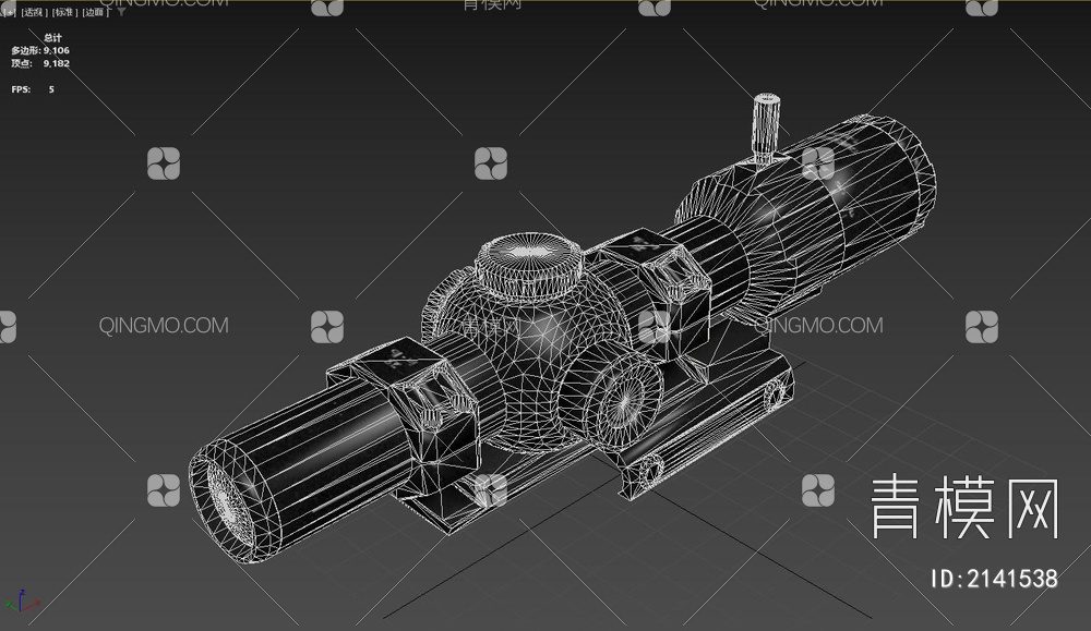 坦克望远镜3D模型下载【ID:2141538】