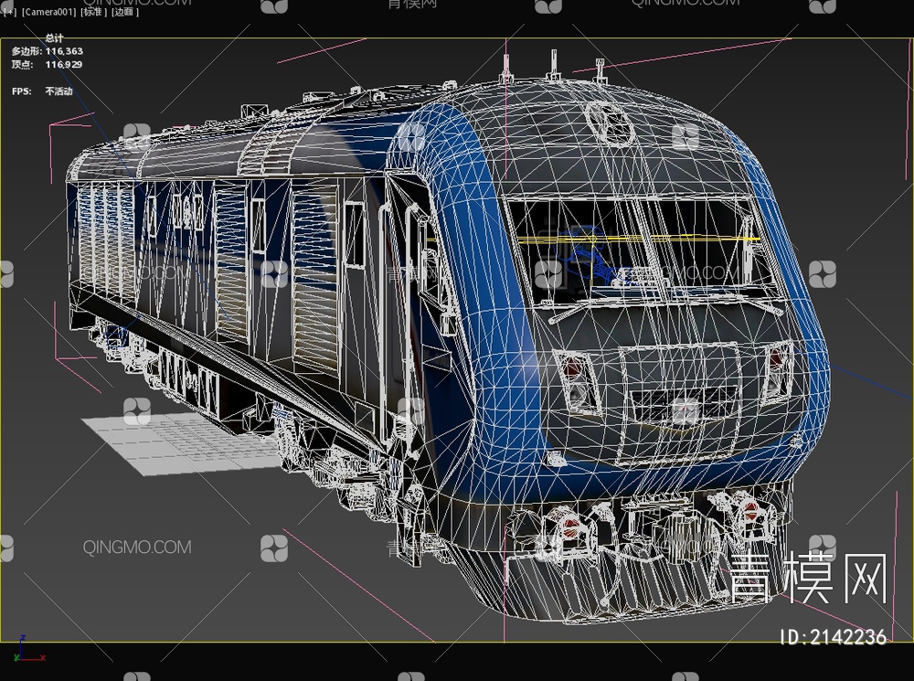 中国东风11G型内燃机车组火车3D模型下载【ID:2142236】