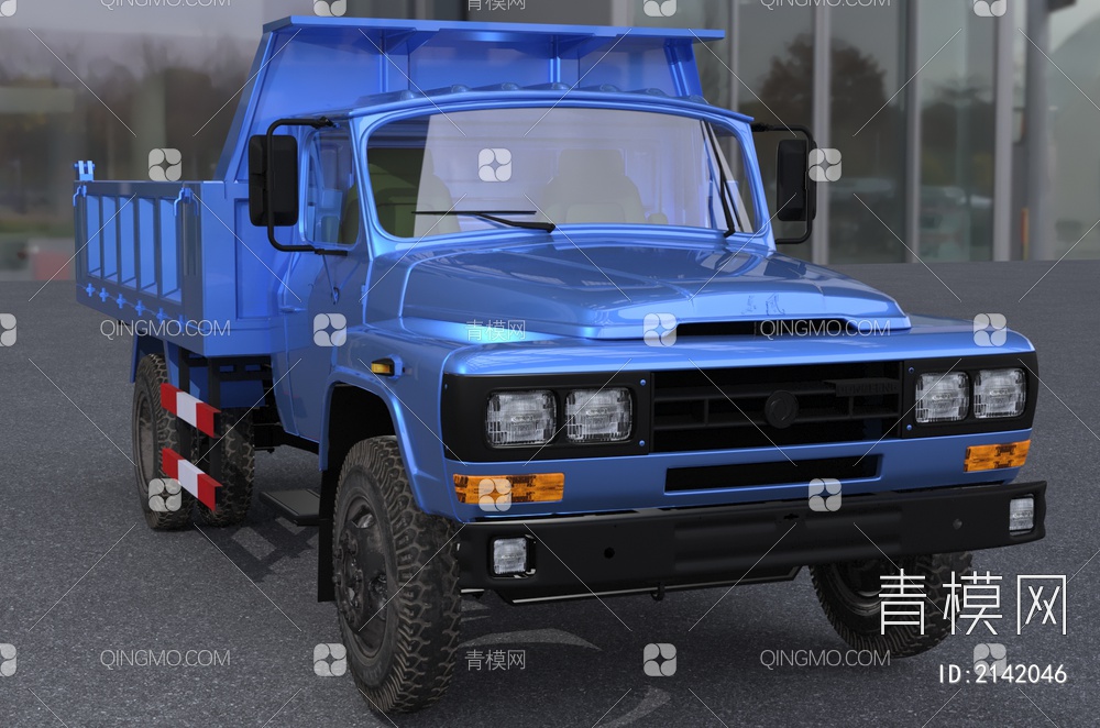 国产东风卡车140汽车3D模型下载【ID:2142046】