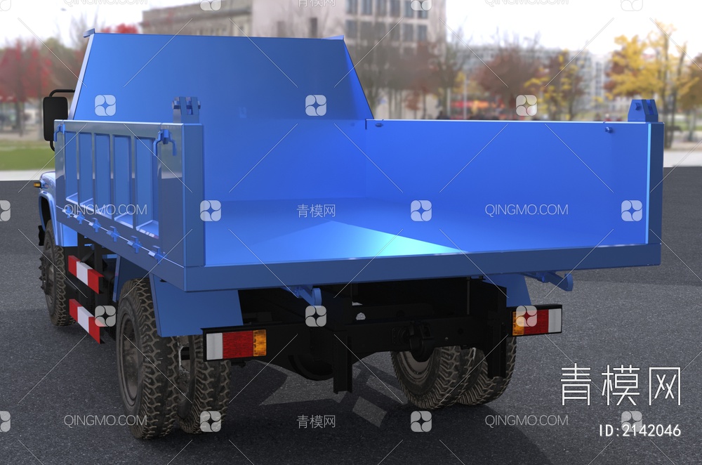 国产东风卡车140汽车3D模型下载【ID:2142046】