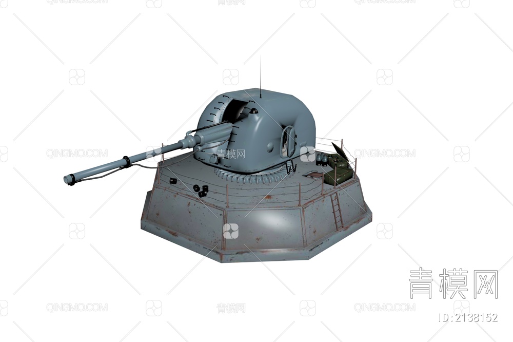 A-190通用船炮山3D模型下载【ID:2138152】